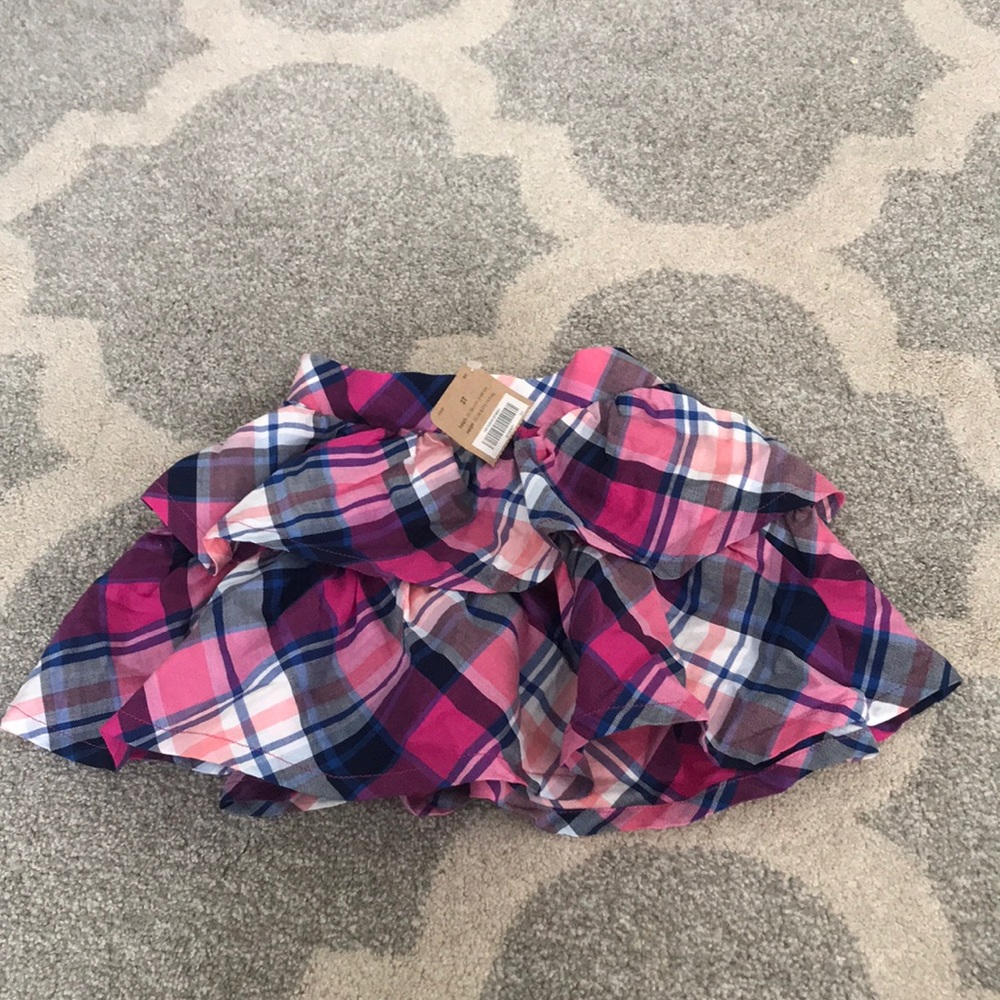 NWT plaid skirt